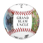 Balle De Baseball Photo du meilleur oncle (Dos)