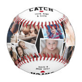 Balle De Baseball Photo Fête des pères papa (Devant)