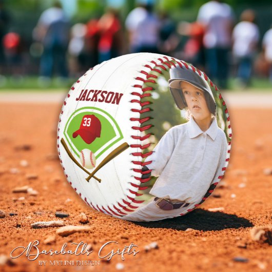 Balle De Baseball Photo moderne Anniversaire et Noël