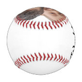 Balle De Baseball Photo personnalisée Baseball personnalisé #fatherd (Dos)
