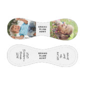 Balle De Baseball Photo personnalisée de la tante (Panneaux)