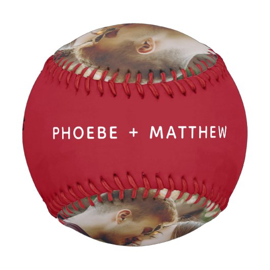 Balle De Baseball Photo Script Better Together Custom (Dos)