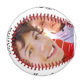 Balle De Baseball Photos personnalisées Cousin (Devant Gauche)