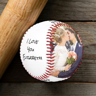Balle De Baseball Photos personnalisées de la femme