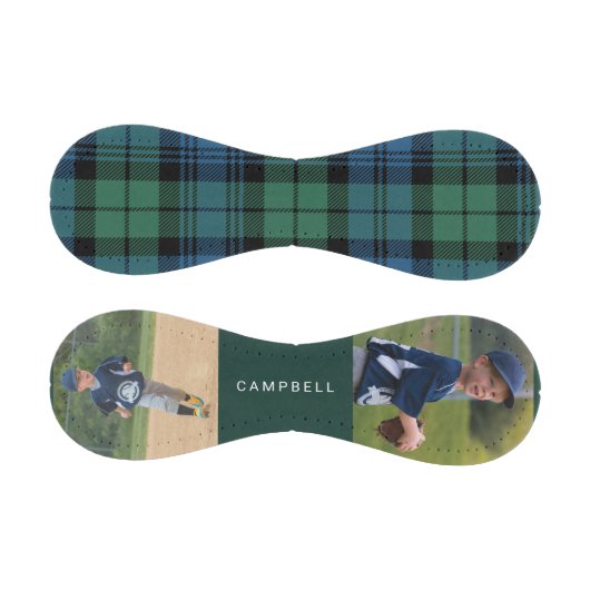 Balle De Baseball Photos Plaid Green Campbell Tartan Custom (Panneaux)