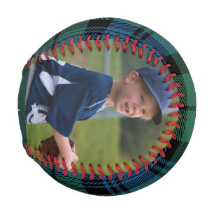 Balle De Baseball Photos Plaid Green Campbell Tartan Custom