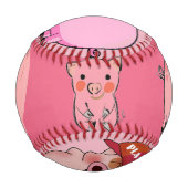 Balle De Baseball "Pigpeaux" (Dos)