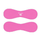 Balle De Baseball Pink Girly Personnalisé (Panneaux)