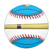 Balle De Baseball Pinstripe personnalisé (Dos)