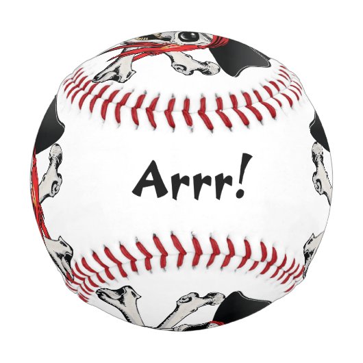 Balle De Baseball Pirate (Devant)