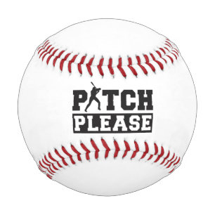Balle De Baseball Pitch Please – Citation drôle de softball baseball