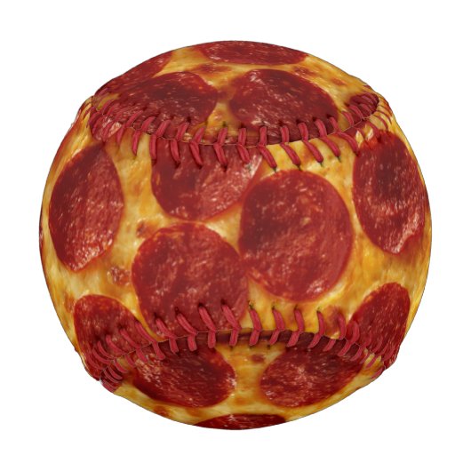 BALLE DE BASEBALL PIZA PEPPERONI PLUS 3 (Devant)