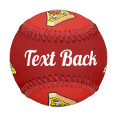 Balle De Baseball Pizza Slice (Dos)
