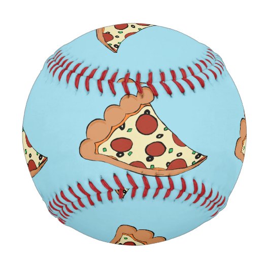 Balle De Baseball pizza slice baseball (Devant)