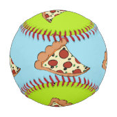 Balle De Baseball pizza slice baseball (Dos)