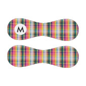 Balle De Baseball Plaid écossais Abstrait (Panneaux)