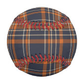 Balle De Baseball Plaid rustique Noël/hiver (Dos)