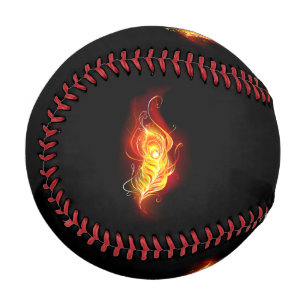Balle De Baseball Plumes de paquetage de feu