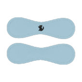 Balle De Baseball Poche de chien noir bleu (Panneaux)