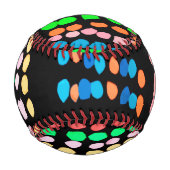 Balle De Baseball Points colorés (Dos)