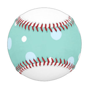 Balle De Baseball Points polka avec nom