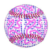 Balle De Baseball pois bleu/rose vif Thunder_Cove (Dos)