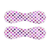 Balle De Baseball Pois roses et violets (Panneaux)