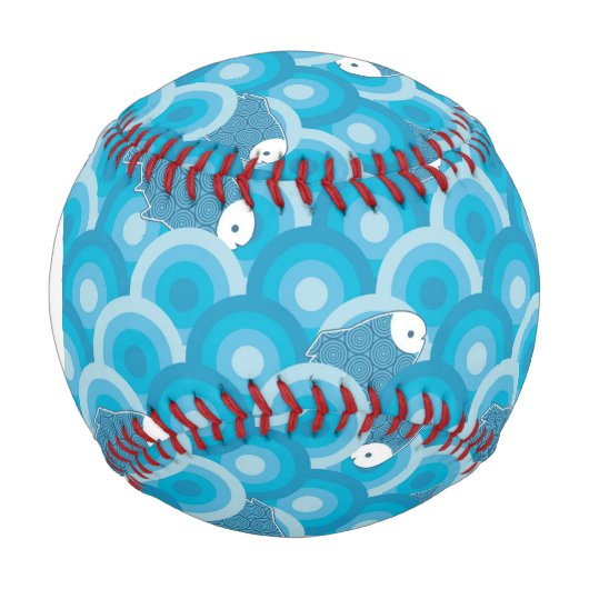 Balle De Baseball Poisson monographique (Devant)