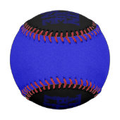 Balle De Baseball Police menottes mince Ligne bleue (Dos)