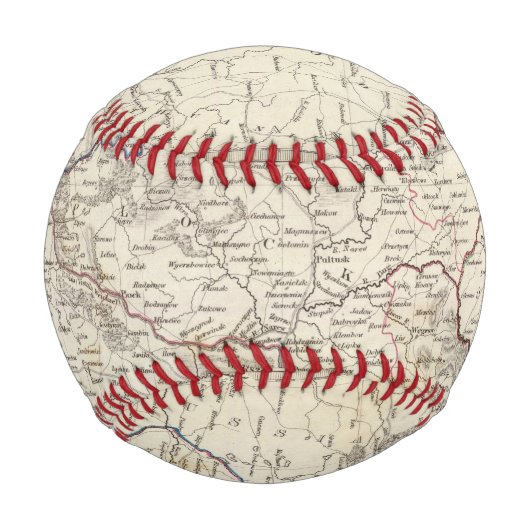 Balle De Baseball Pologne Polska (Devant)
