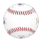 Balle De Baseball Poodle (Dos)