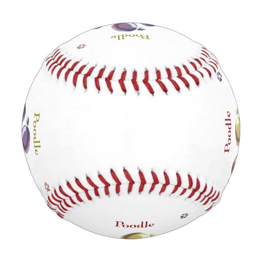 Balle De Baseball Poodle (Devant)