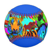 Balle De Baseball Pop Art Nature Baseball (Devant)