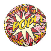 Balle De Baseball POP Fun Retro Comic Book Pop Art (Devant Gauche)