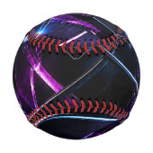 Balle De Baseball Portail Fracturé de Singularité Néon (Dos)
