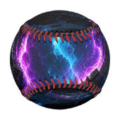 Balle De Baseball Portail Fracturé de Singularité Néon (Dos)