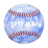 Balle De Baseball Positivité du thème de baseball avec nom de person (Devant)