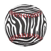Balle De Baseball Poster de animal monogramme (Devant)