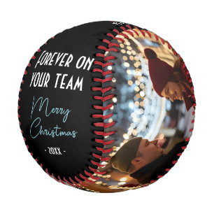 Balle De Baseball Pour toujours dans votre équipe Joyeux Noël 2 Phot