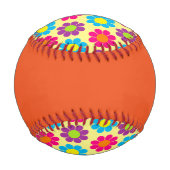 Balle De Baseball Pouvoir des fleurs (Dos)