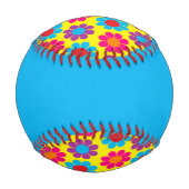 Balle De Baseball Pouvoir des Fleurs (Dos)