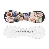 Balle De Baseball Première Fête des pères Photo Papa (Panneaux)