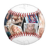 Balle De Baseball Première Fête des pères Photo Papa (Devant)