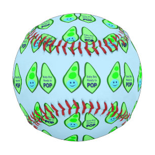 Balle De Baseball Prêt pour la pop Baby Boy Pea Blue