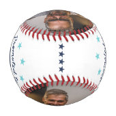 Balle De Baseball Promu à Papa | Nouveau grand-père photo (Dos)