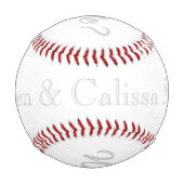Balle De Baseball Proposition de mariage Baseball HAMbyWG (Dos)