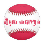 Balle De Baseball Proposition de mariage baseball par dalDesignNZ (Dos)
