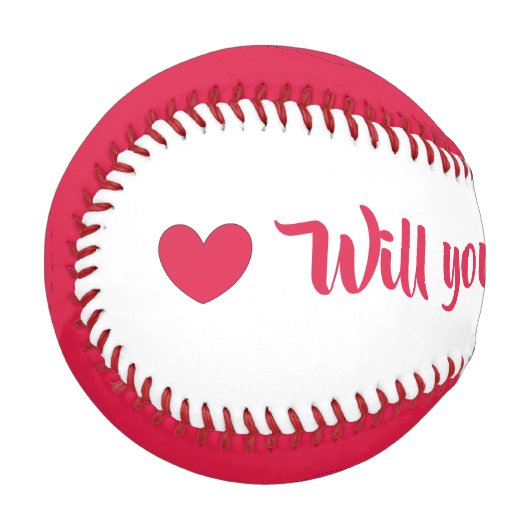 Balle De Baseball Proposition de mariage baseball par dalDesignNZ (Dos Droite)