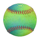 Balle De Baseball Psychédélique 2 Baseball (Dos)