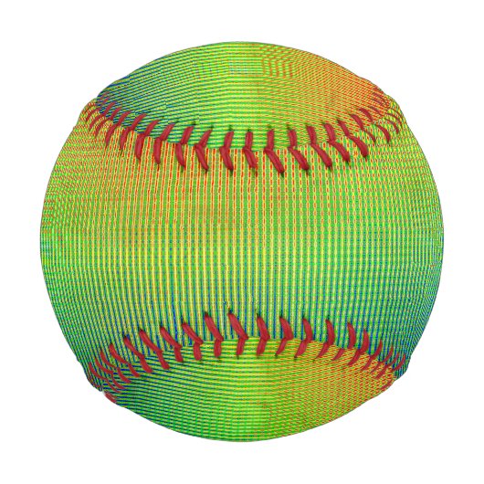 Balle De Baseball Psychédélique 2 Baseball (Devant)